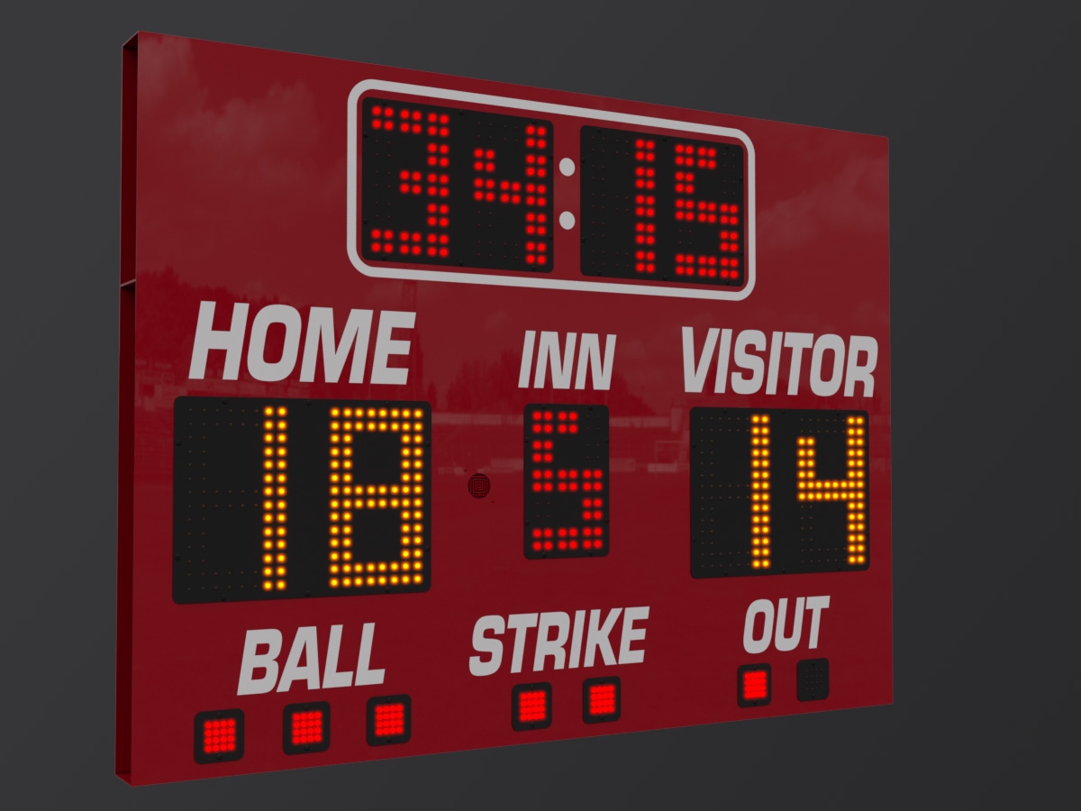 Watchfire Youth Baseball Softball Scoreboard WF-BA-10408