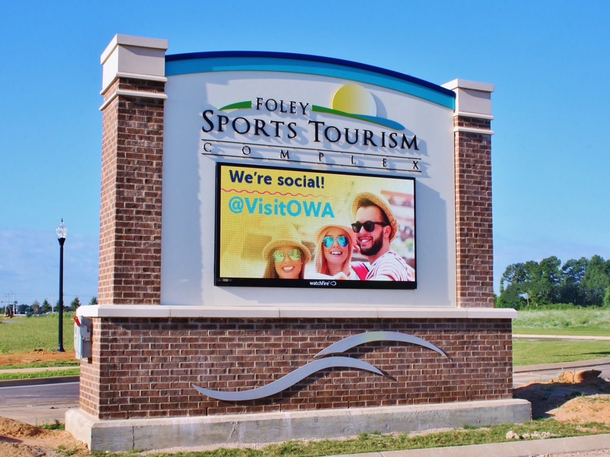 OWA Foley Sports Tourism Complex; 10mm