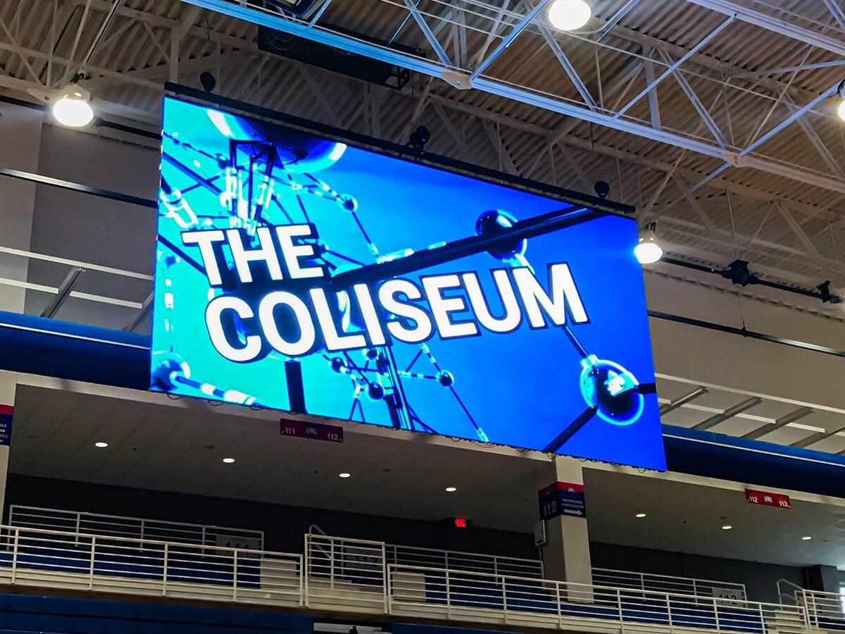 The Coliseum at University of West Georgia; Indoor 3.9mm, 9'5" x 17', Carrollton, GA